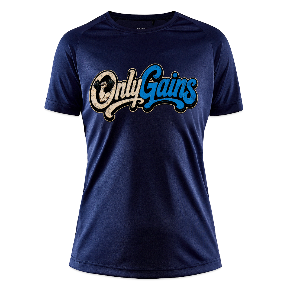 Only GainsOnly Frauen-Sportshirt - dark navy