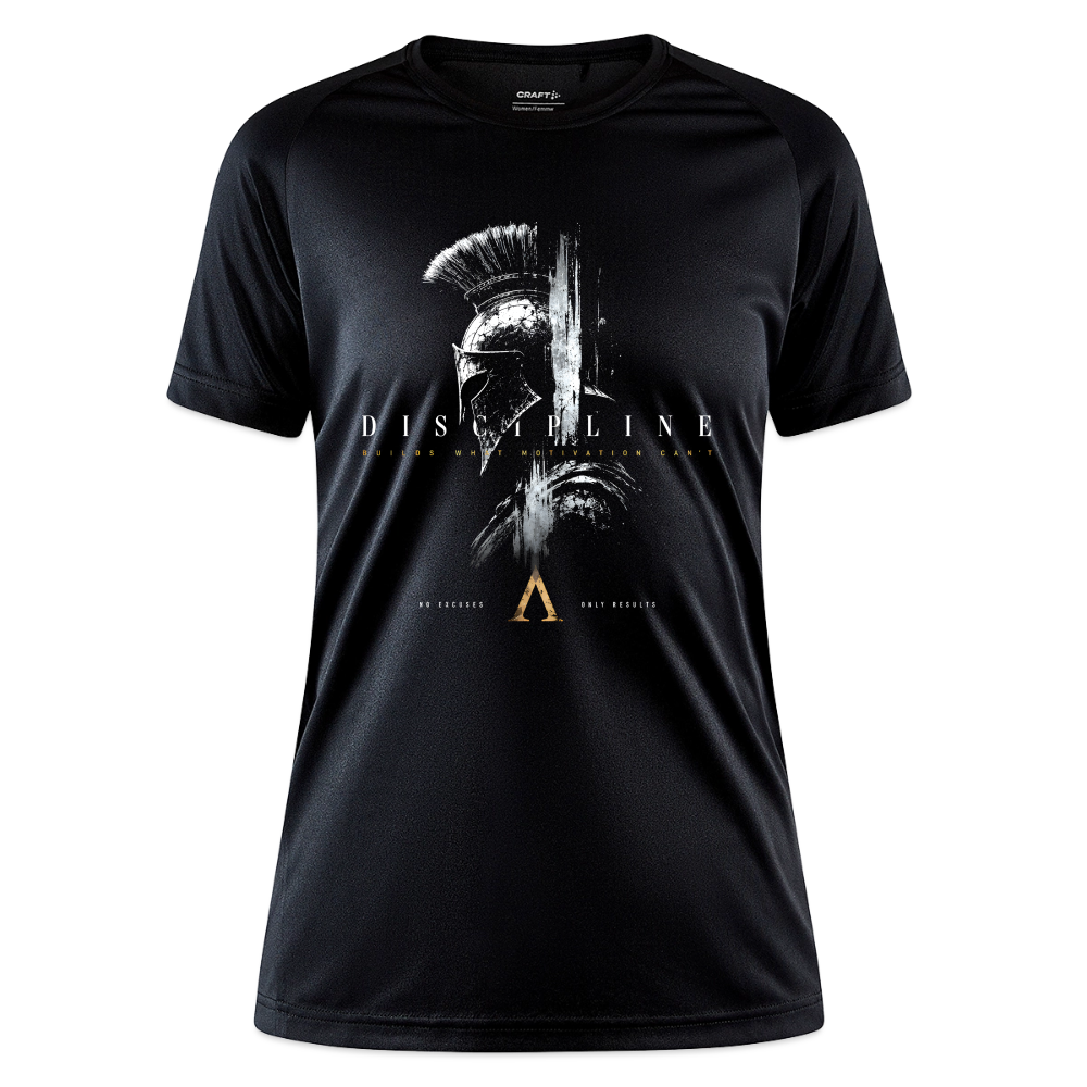 Discipline Damen Sportshirt - black