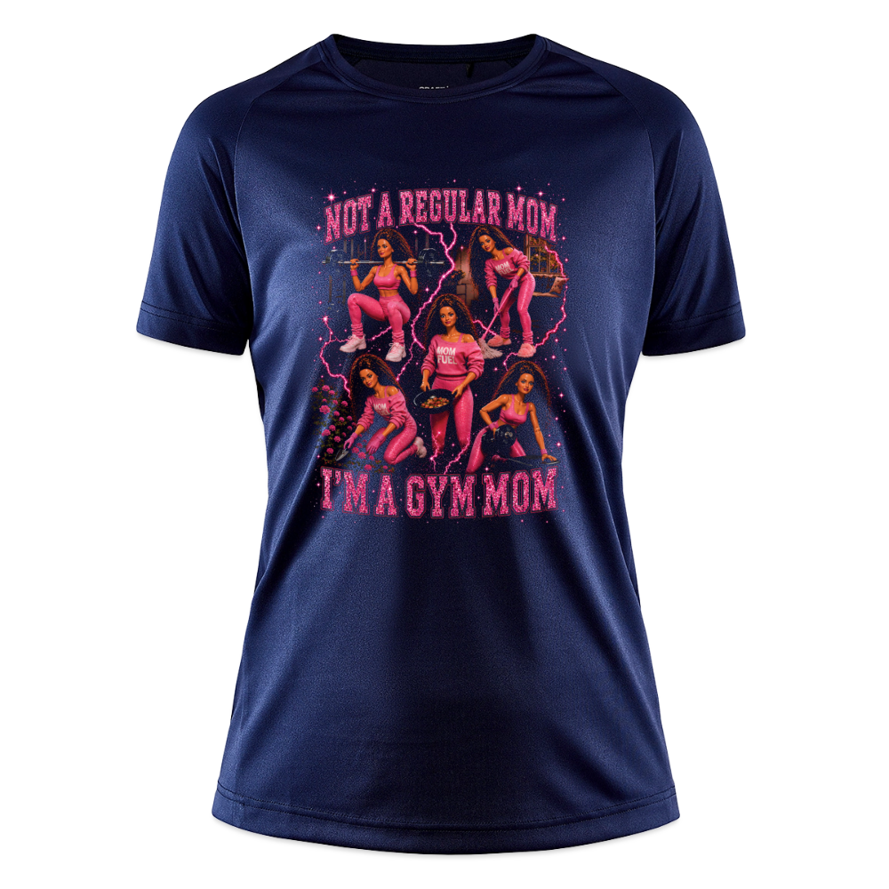 Gym Mom Sportshirt Damen - dark navy