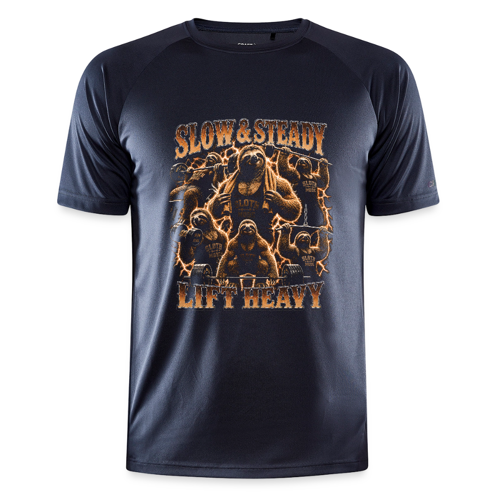 Faultier Gym Shirt - mouse grey