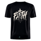 Faith Philipper 4:13 Backprint Herren Sportshirt - black