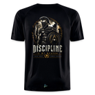 Discipline Backprint Herren Sportshirt - black