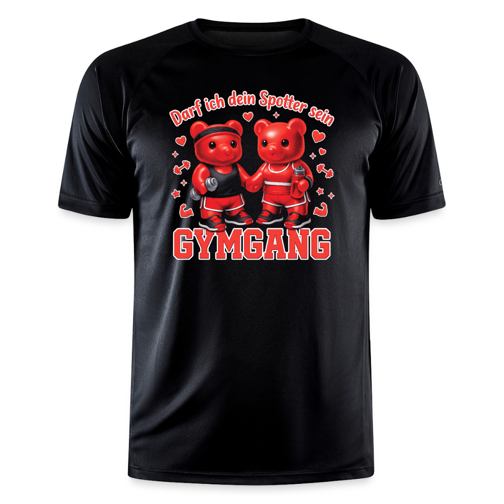 Gymgang Herren Sport Shirt - black