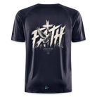 Faith Philipper 4:13 Backprint Herren Sportshirt - mouse grey