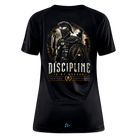 Discipline Backprint Damen Sportshirt - black