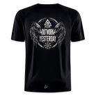 Outwork Yesterday Backprint Sportshirt - black