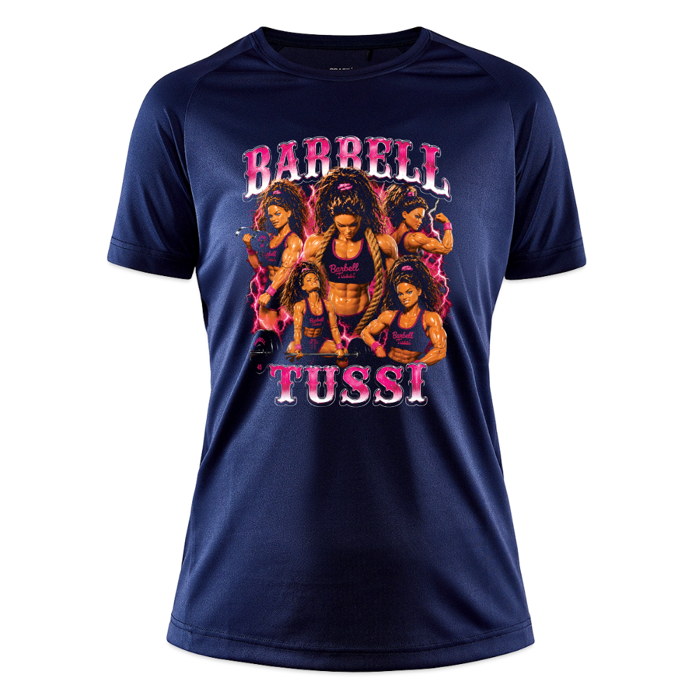 Barbell Tussi Gym Shirt - dark navy