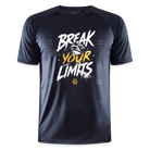 Break Your Limits Herren Sportshirt - mouse grey