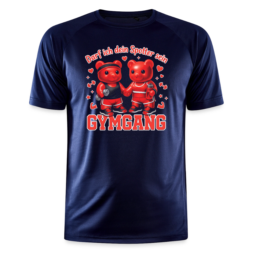 Gymgang Herren Sport Shirt - dark navy