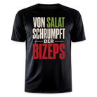 Von Salat Schrumpft Der Bizeps Herren Sportshirt - black