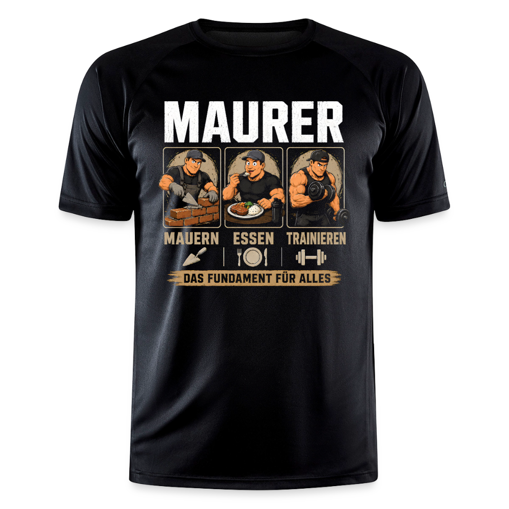 Maurer Sportshirt Mauern - black