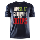 Von Salat Schrumpft Der Bizeps Herren Sportshirt - mouse grey