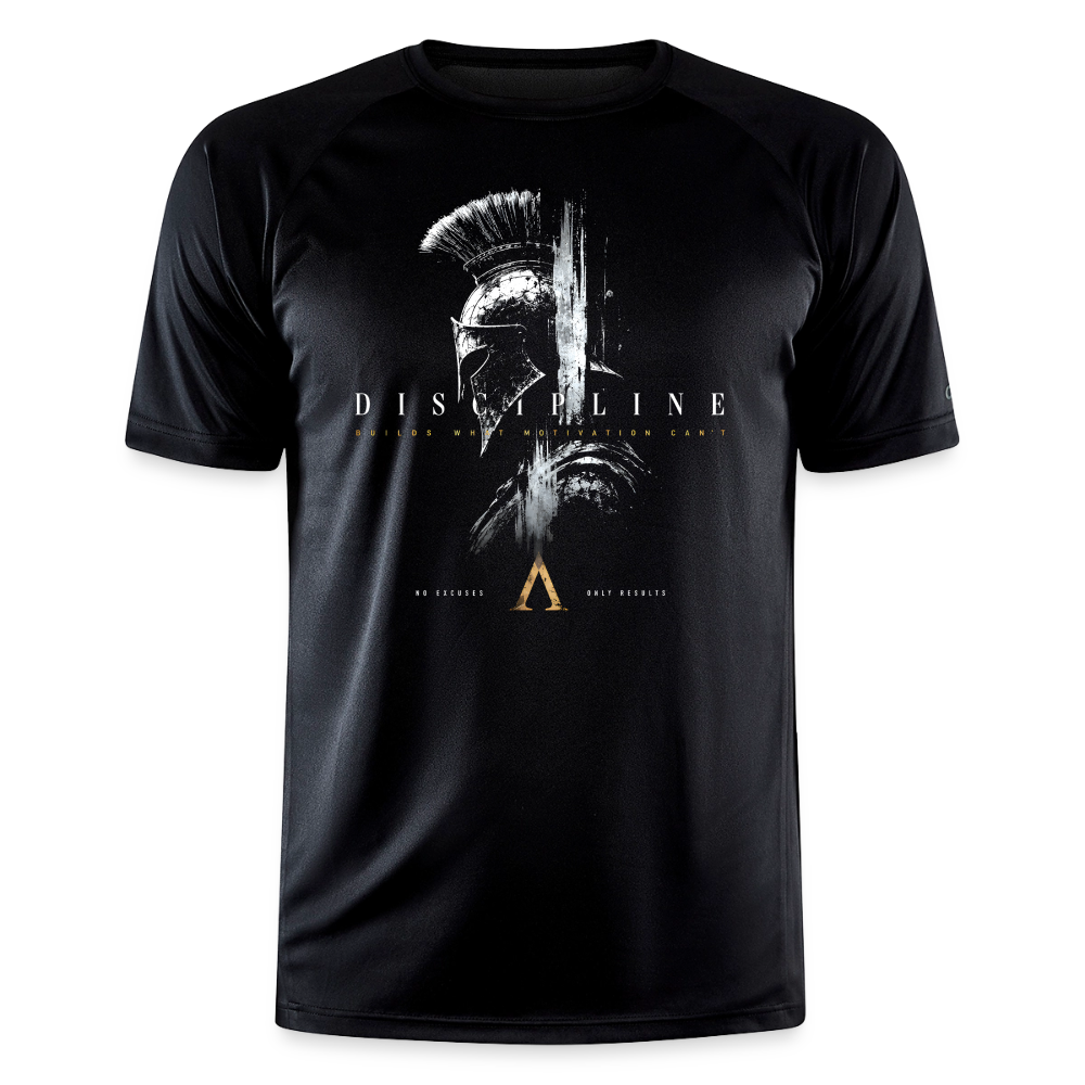 Discipline Herren Sportshirt - black