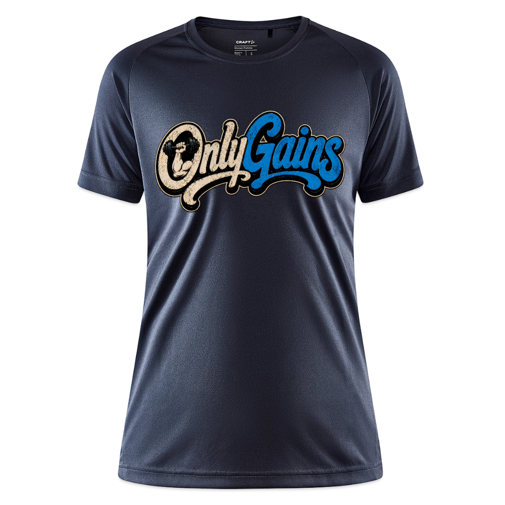 Only GainsOnly Frauen-Sportshirt - mouse grey