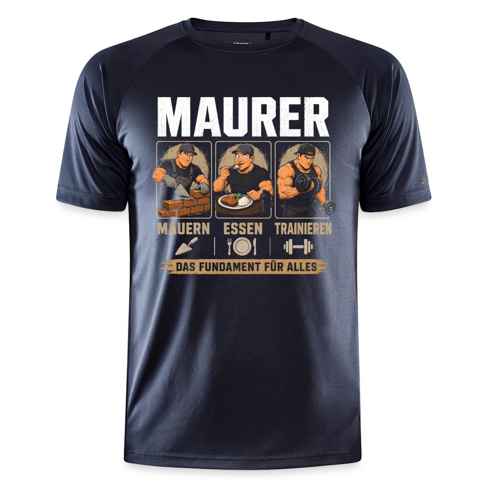 Maurer Sportshirt Mauern - mouse grey