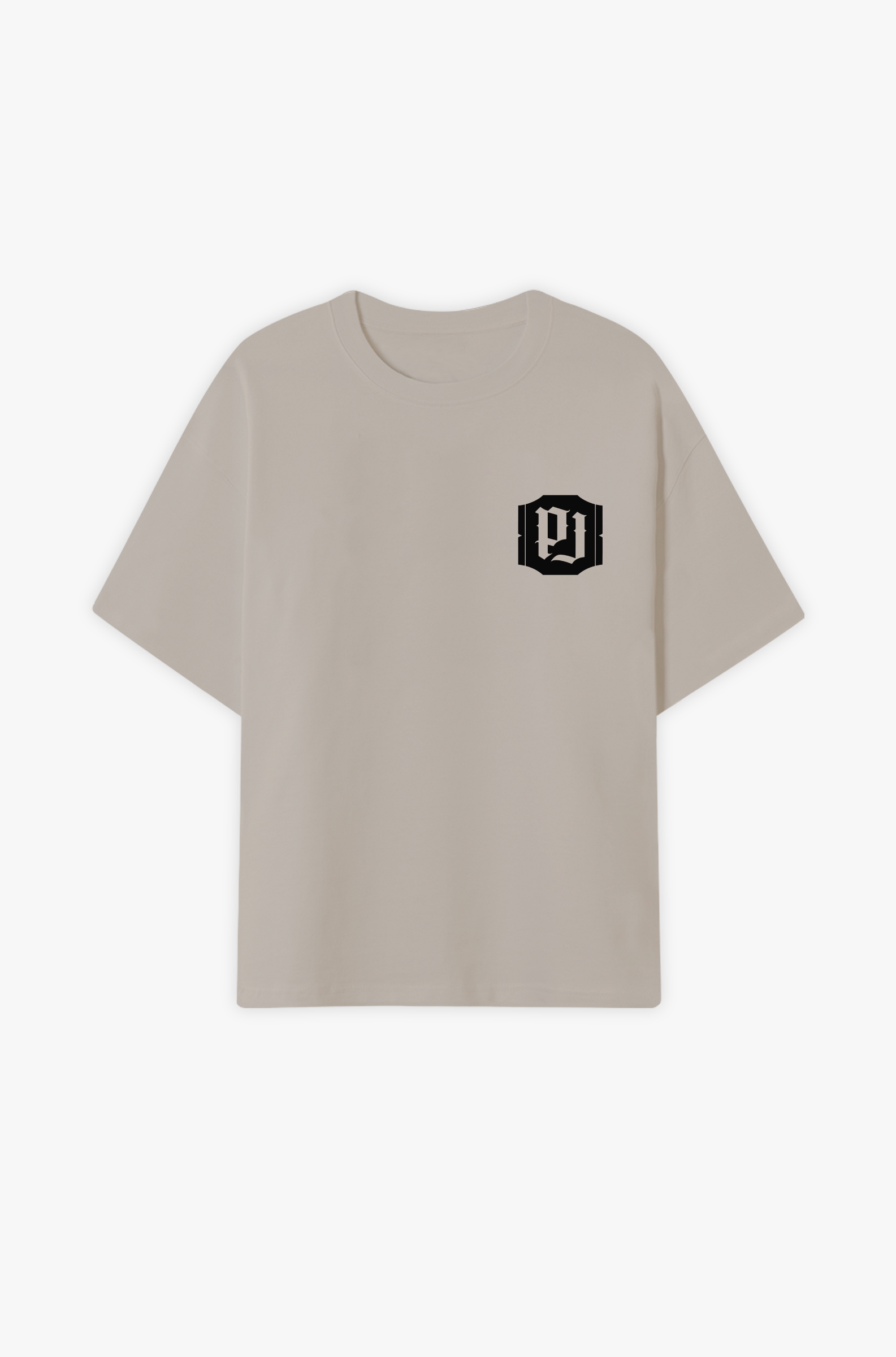 Lyrics & Iron Oversize Shirt– Worte, die tragen. Eisen, das spricht