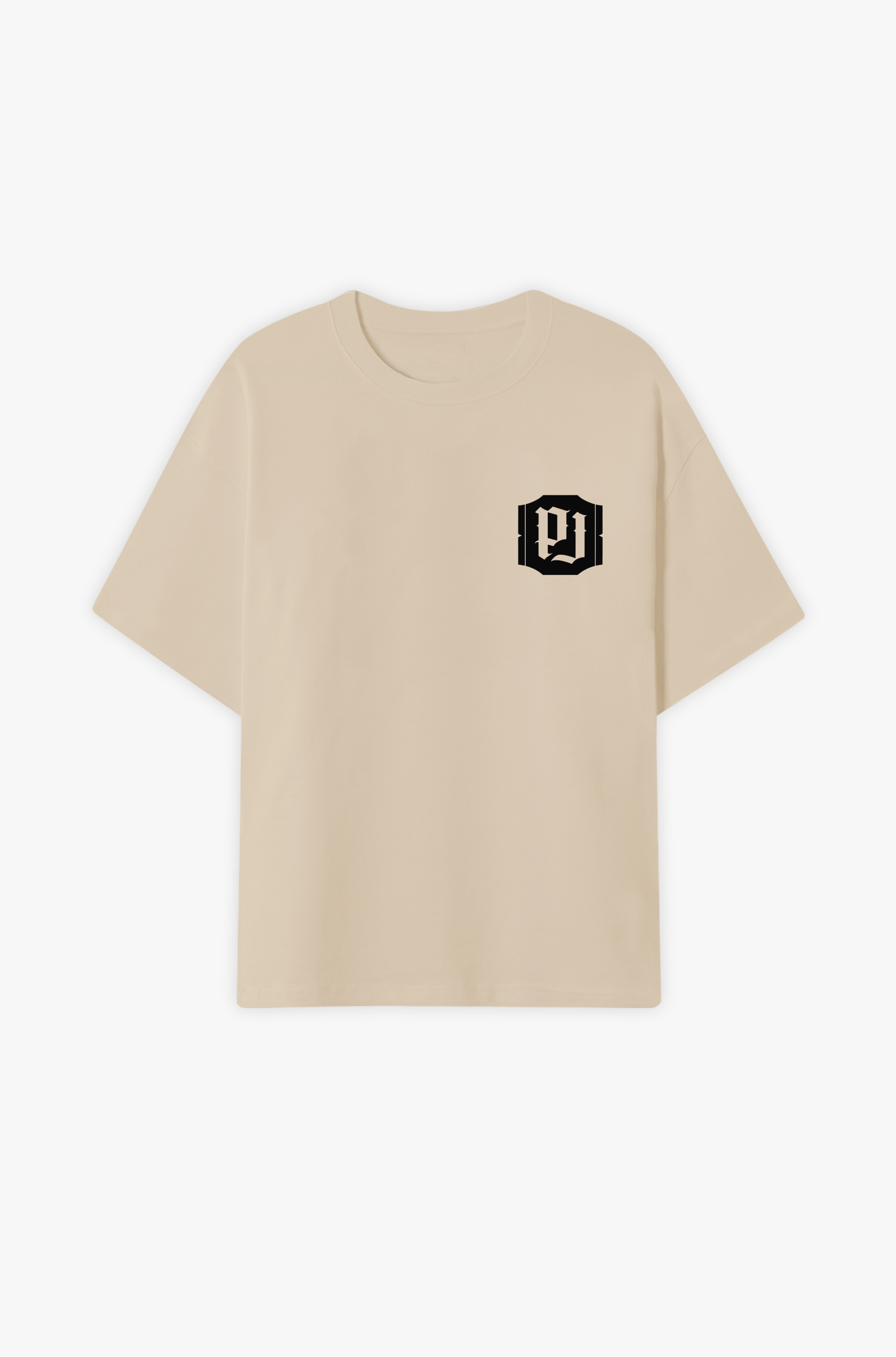 Lyrics & Iron Oversize Shirt– Worte, die tragen. Eisen, das spricht