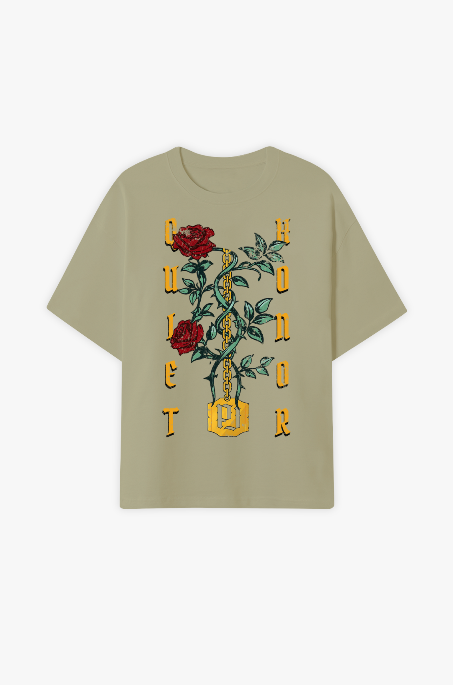 Ehre statt Aufgeben – Stärke, Haltung & Statement Oversize Shirt