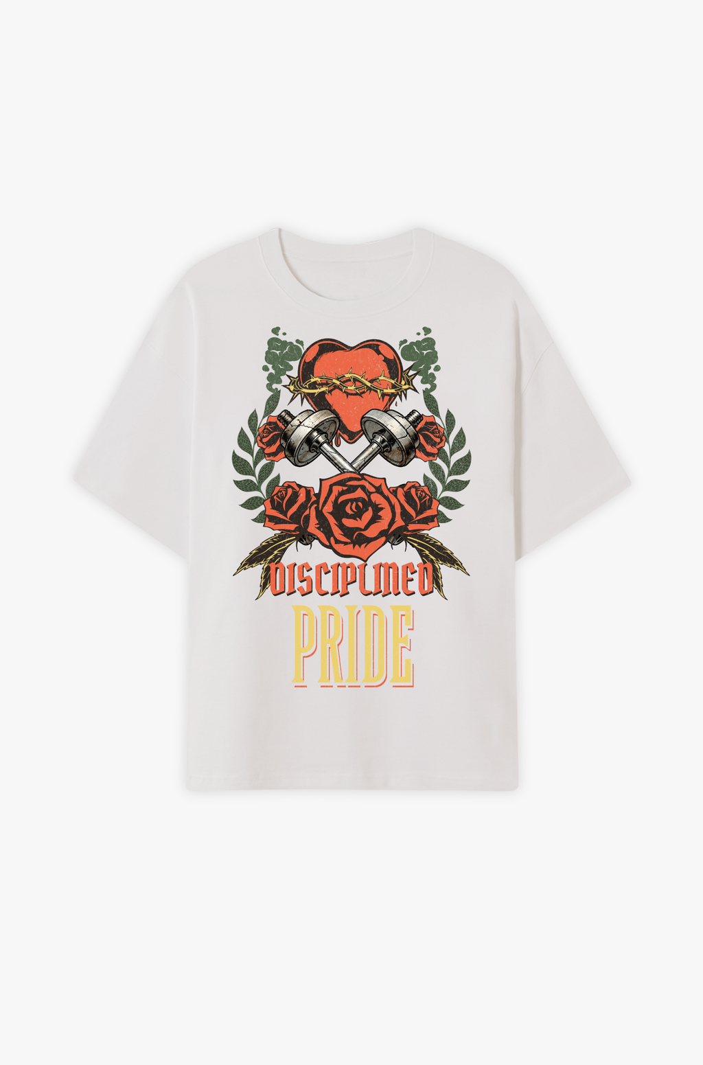 Disciplined Pride – Stärke, Disziplin & innere Haltung Oversized Shirt