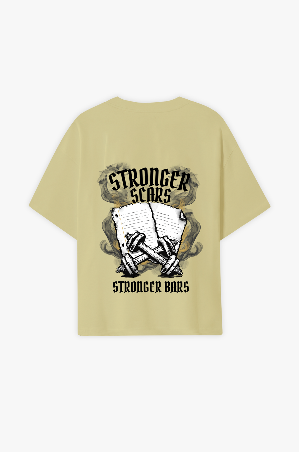 Lyrics & Iron Oversize Shirt– Worte, die tragen. Eisen, das spricht