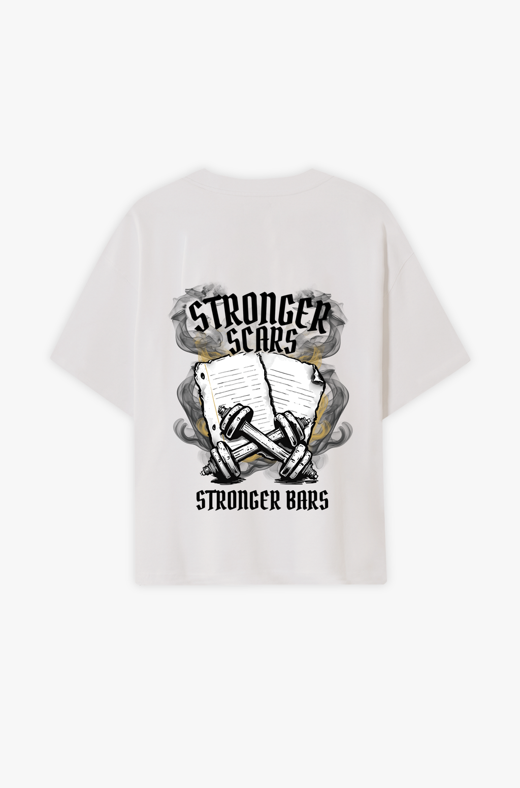 Lyrics & Iron Oversize Shirt– Worte, die tragen. Eisen, das spricht